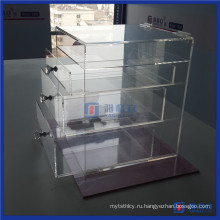 China Factory Clear Acrylic Makeup Case